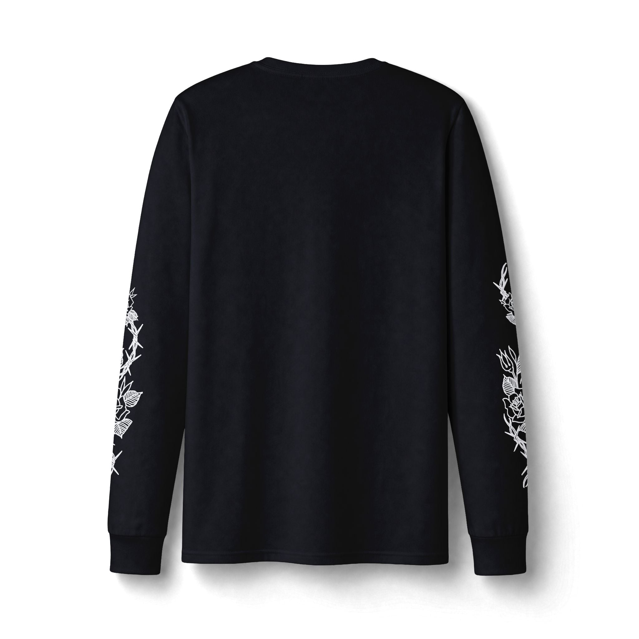ANTISOCIAL black/ navy long sleeve