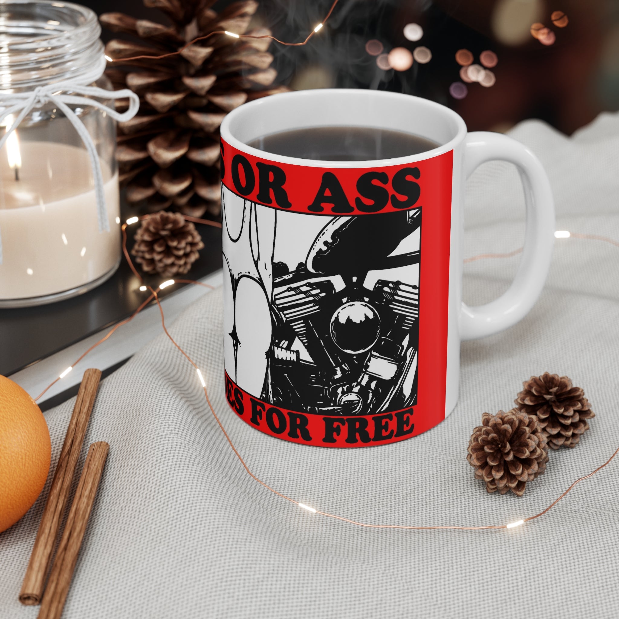 Ass Ass or Ass Coffee Mug
