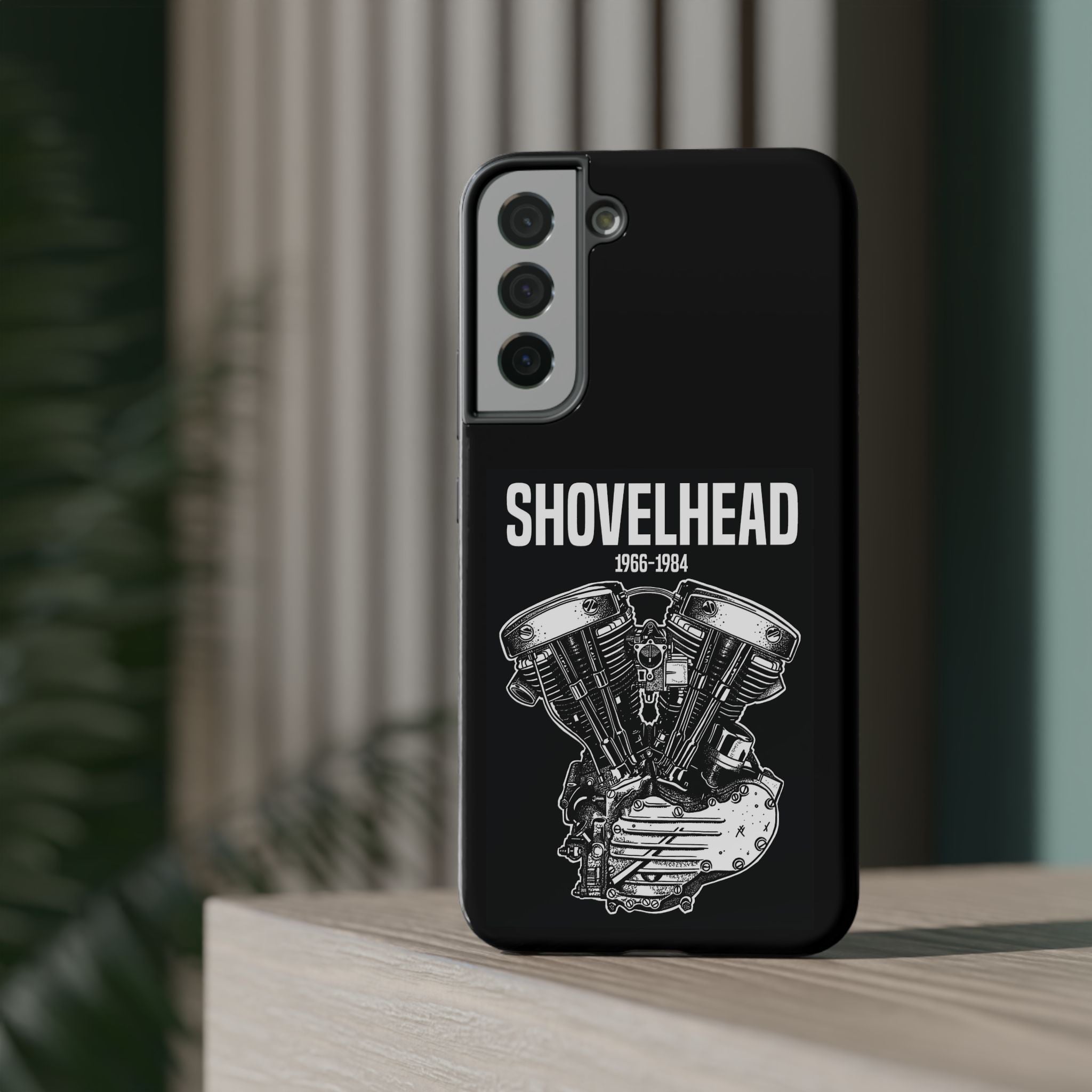 "SHOVELHEAD MOTOR" Impact-Resistant Phone Case