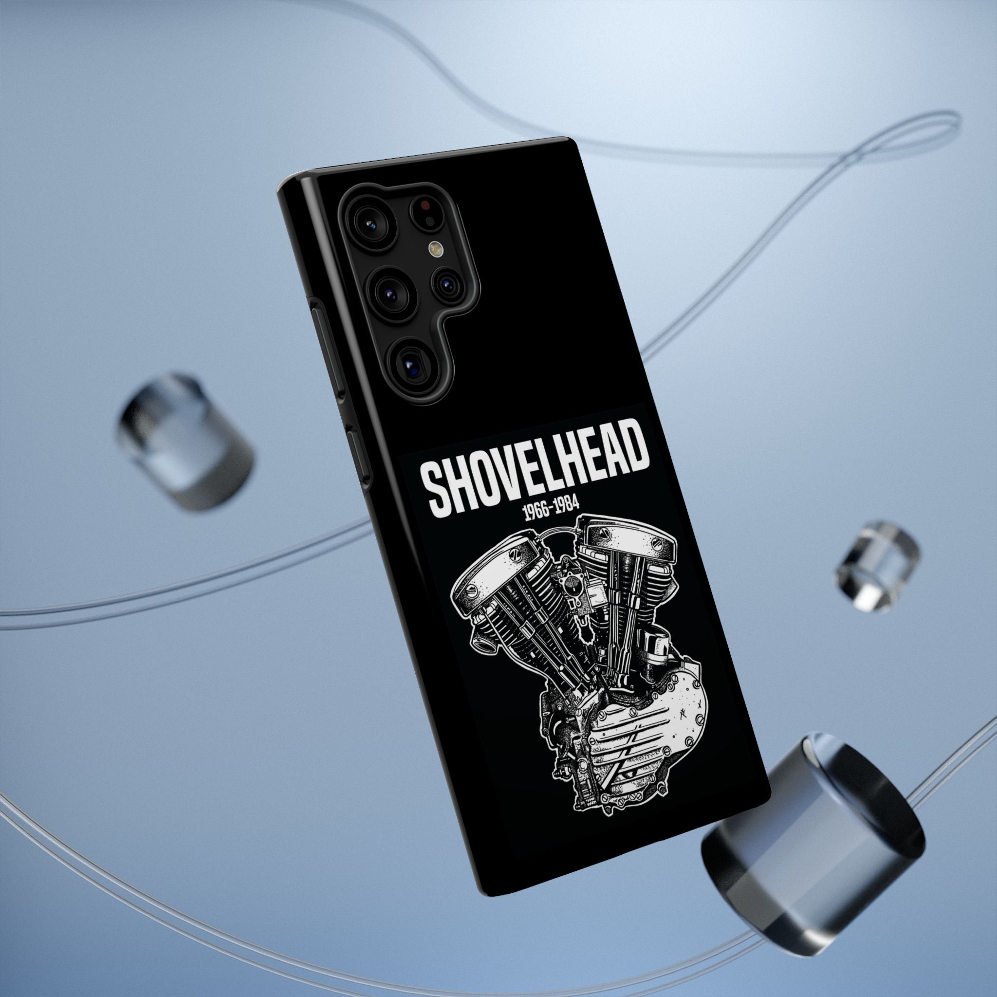 "SHOVELHEAD MOTOR" Impact-Resistant Phone Case