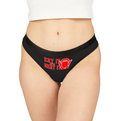 EAT IT OR BEAT IT Women's Thongs,
