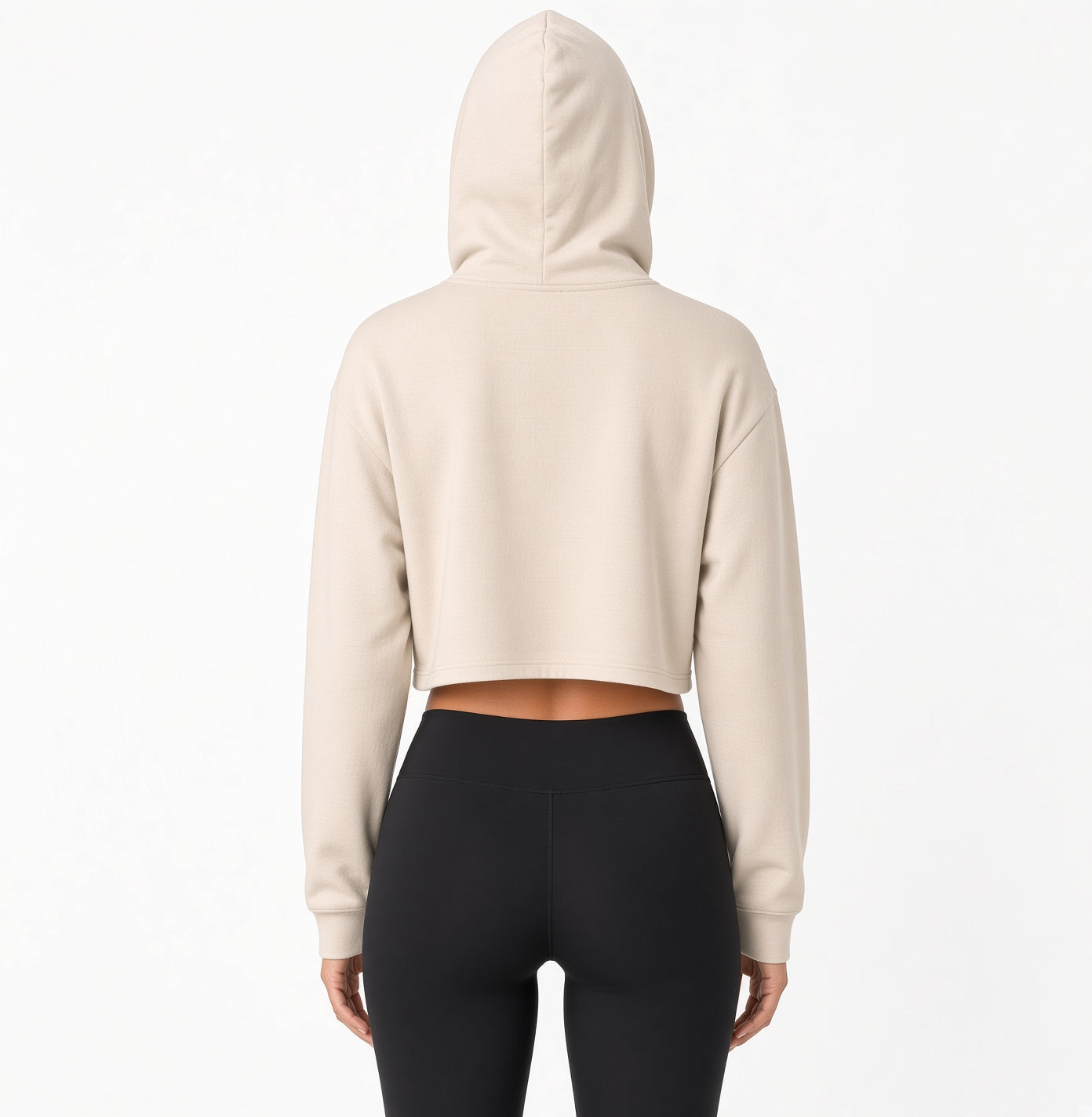 THIS WOLF BITES WOMENS CROPPED HOODIE