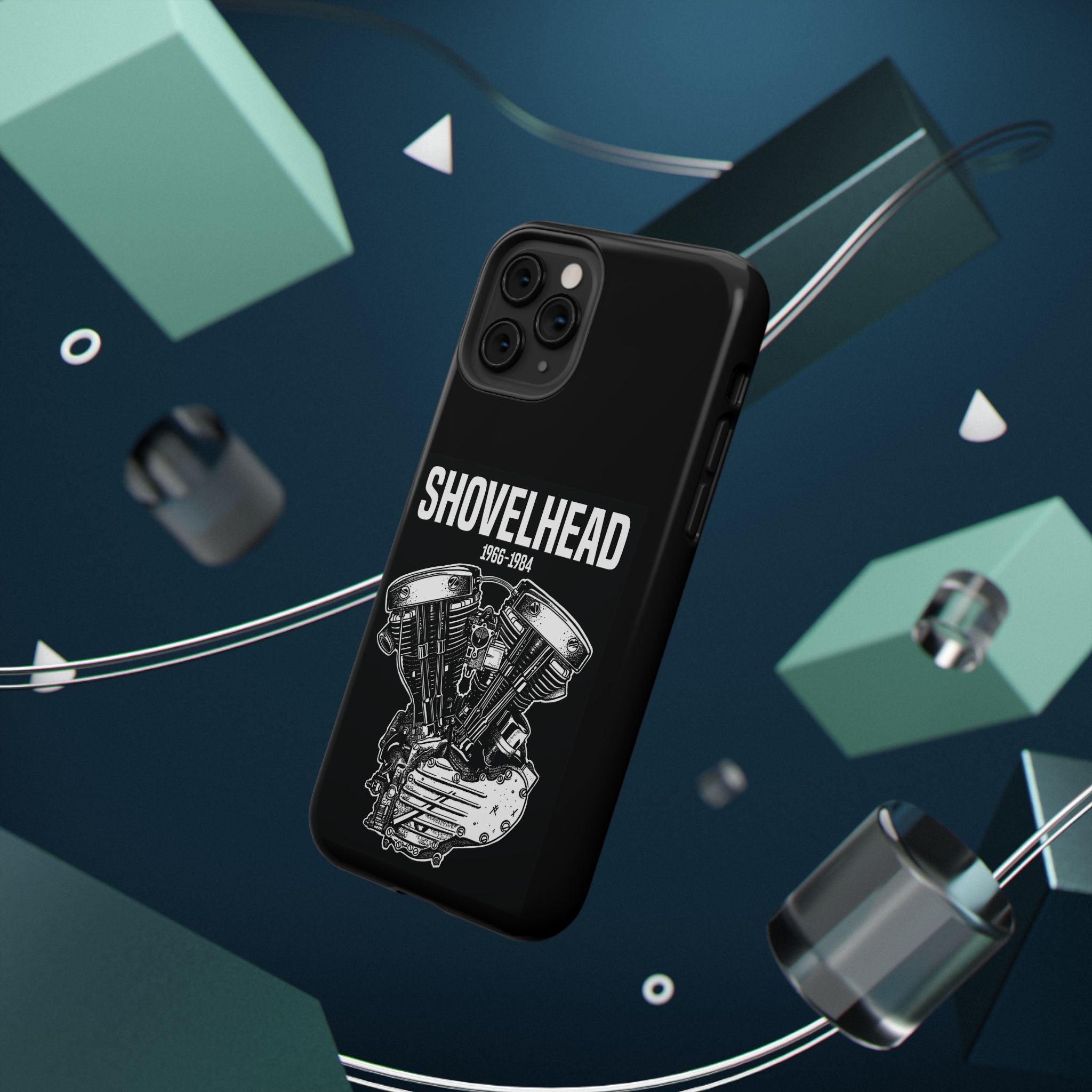 "SHOVELHEAD MOTOR" Impact-Resistant Phone Case