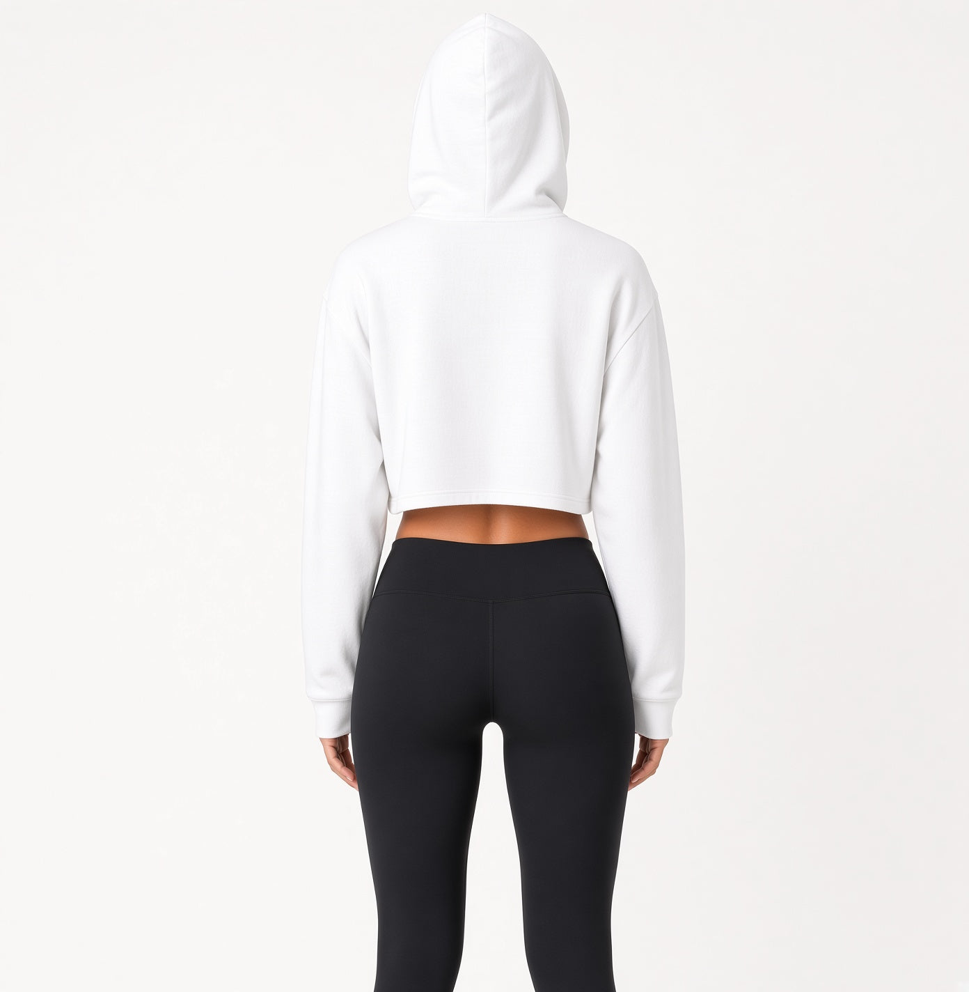 THIS WOLF BITES WOMENS CROPPED HOODIE