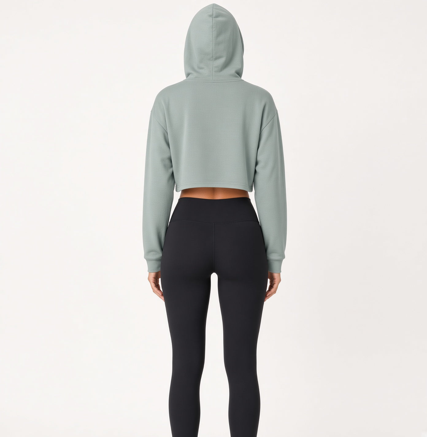 THIS WOLF BITES WOMENS CROPPED HOODIE