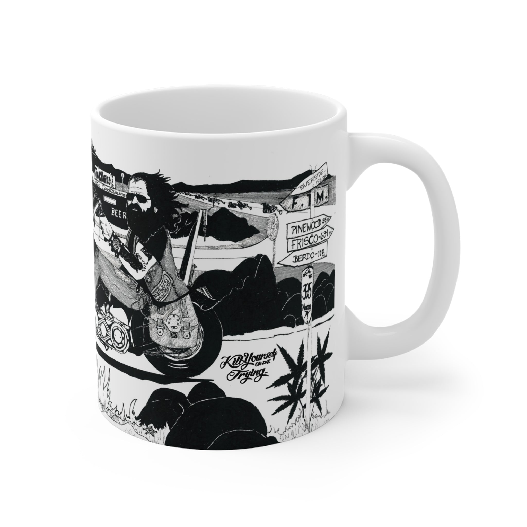 Outlaw Highway Coffee Mug