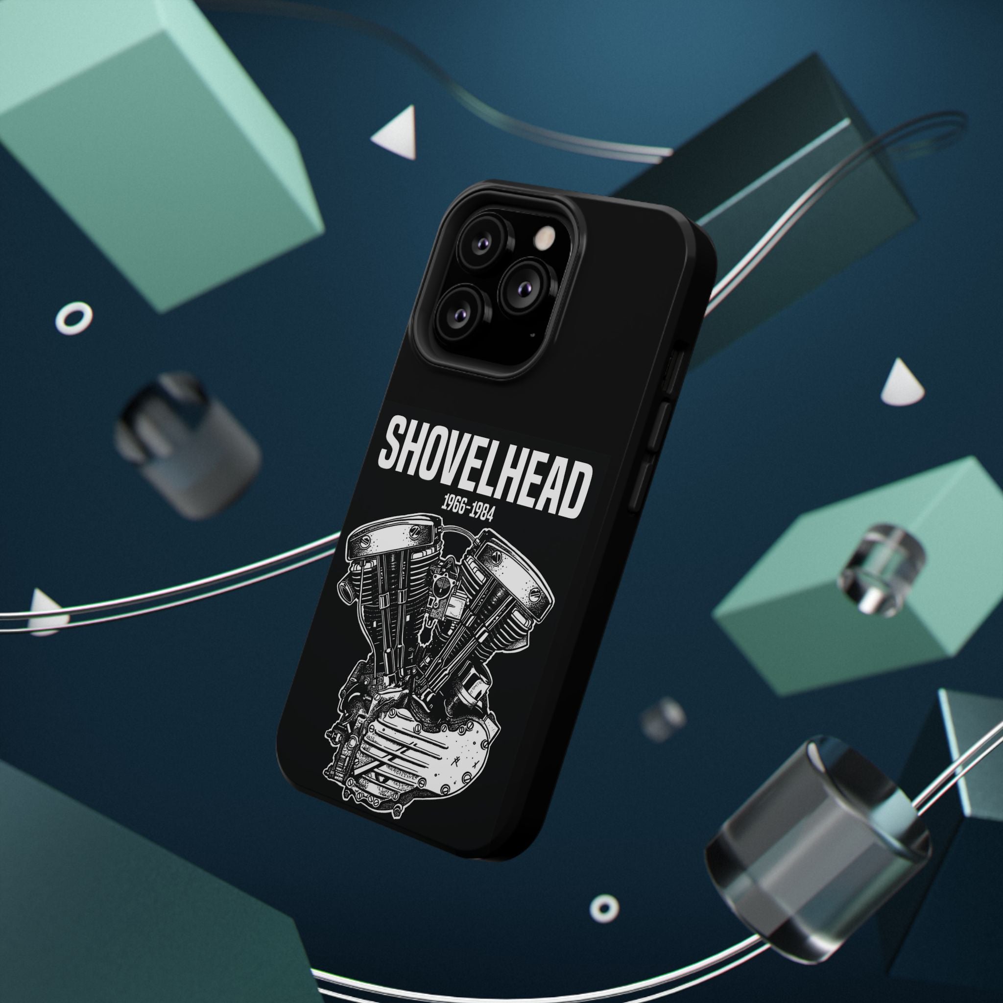 "SHOVELHEAD MOTOR" Impact-Resistant Phone Case