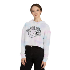 THIS WOLF BITES WOMENS CROPPED HOODIE