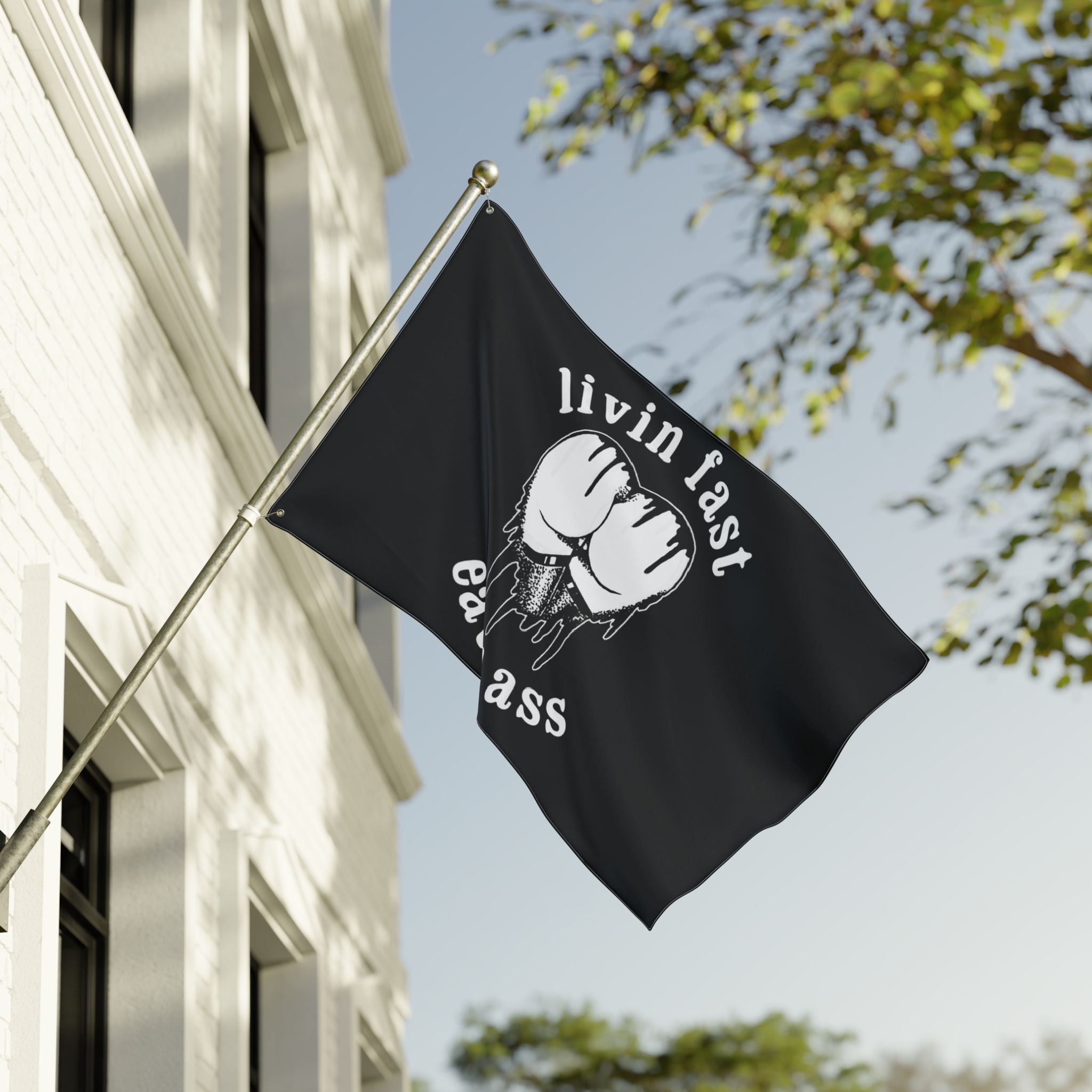 LIVIN FAST FLAG