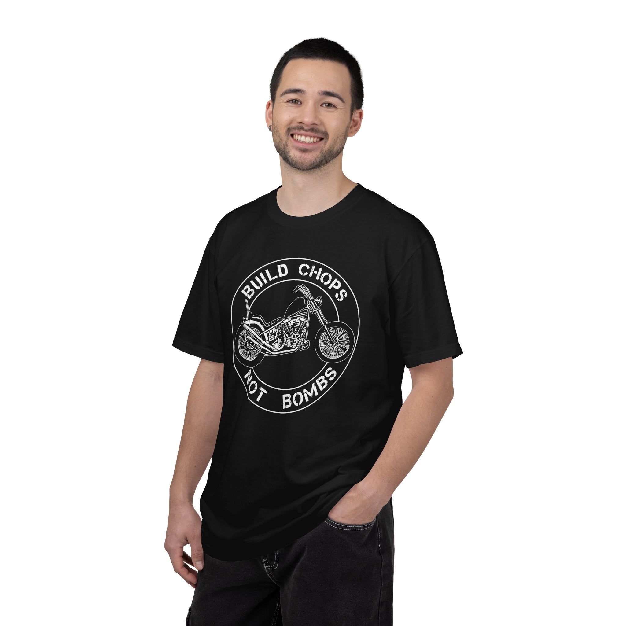 BUILD CHOPS NOT BOMBS T-Shirt