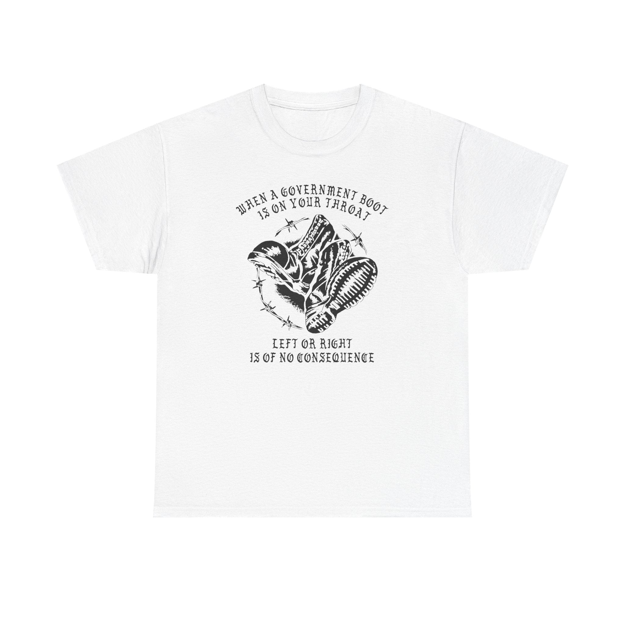 GOVERNMENT BOOTS HIGH VISIBILITY COLORS mens tee