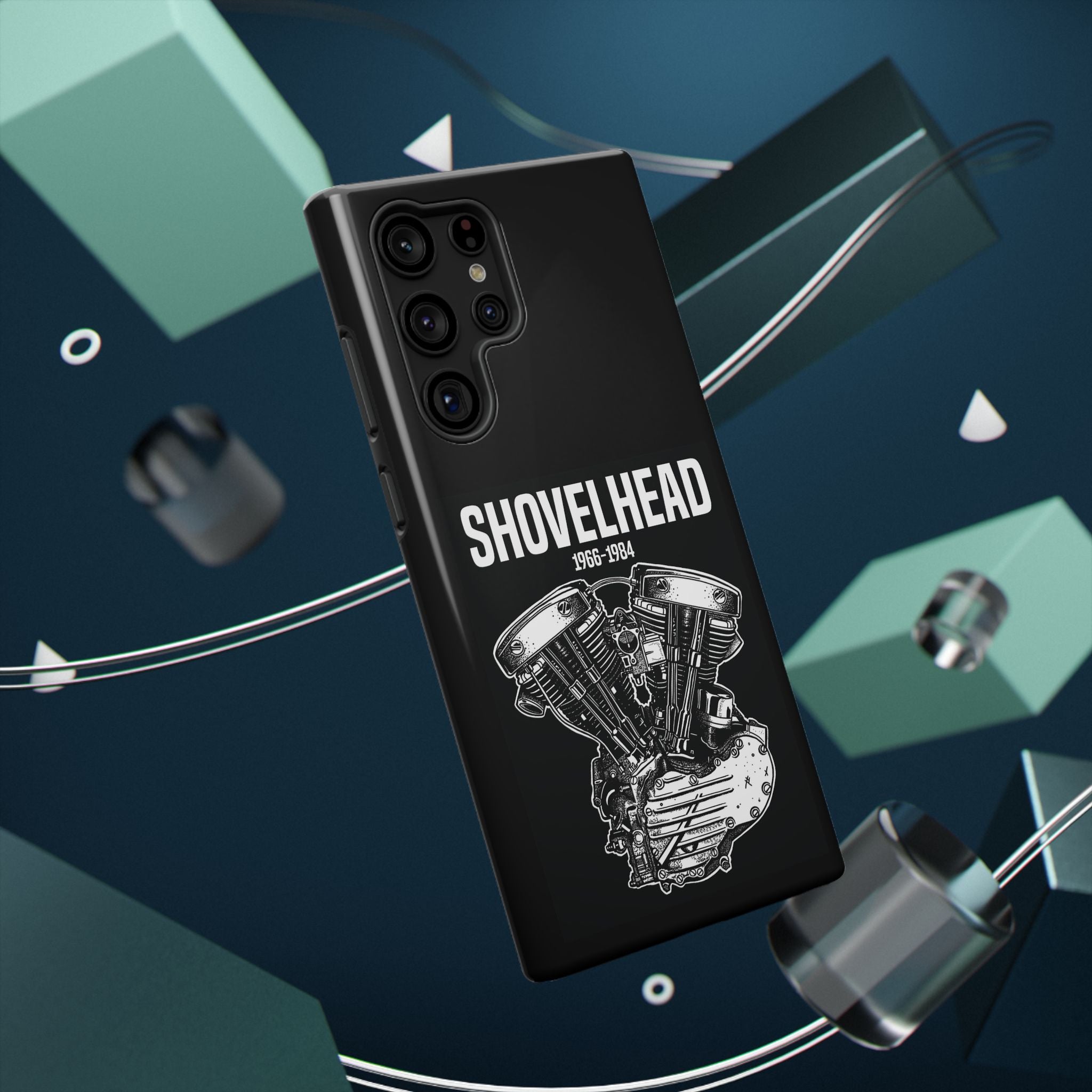 "SHOVELHEAD MOTOR" Impact-Resistant Phone Case