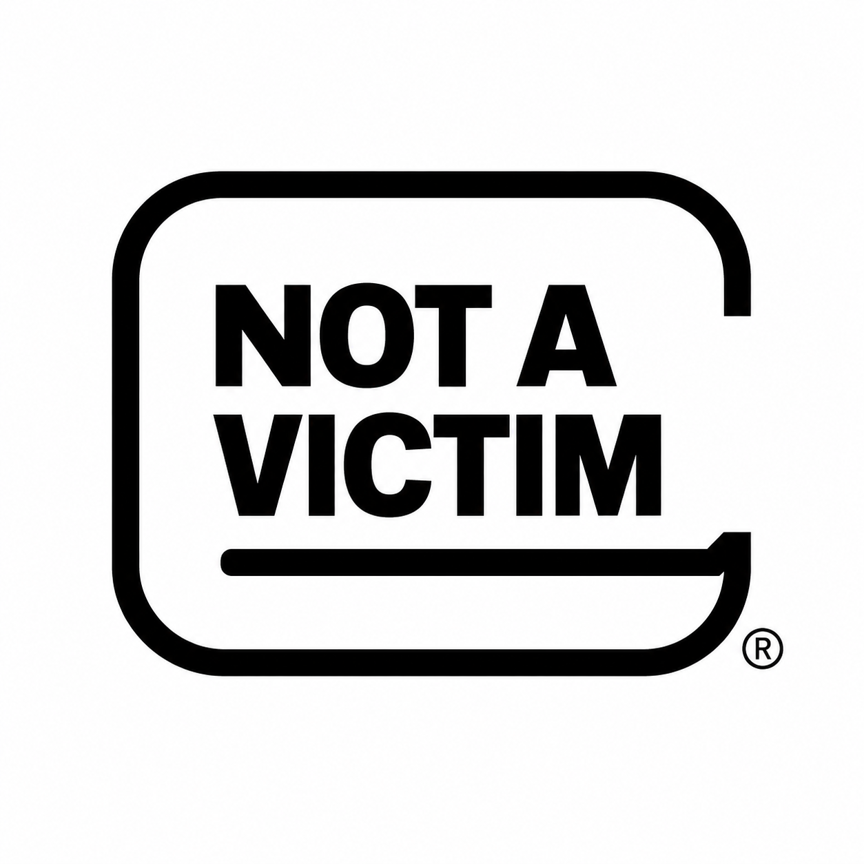 Not a victim hat