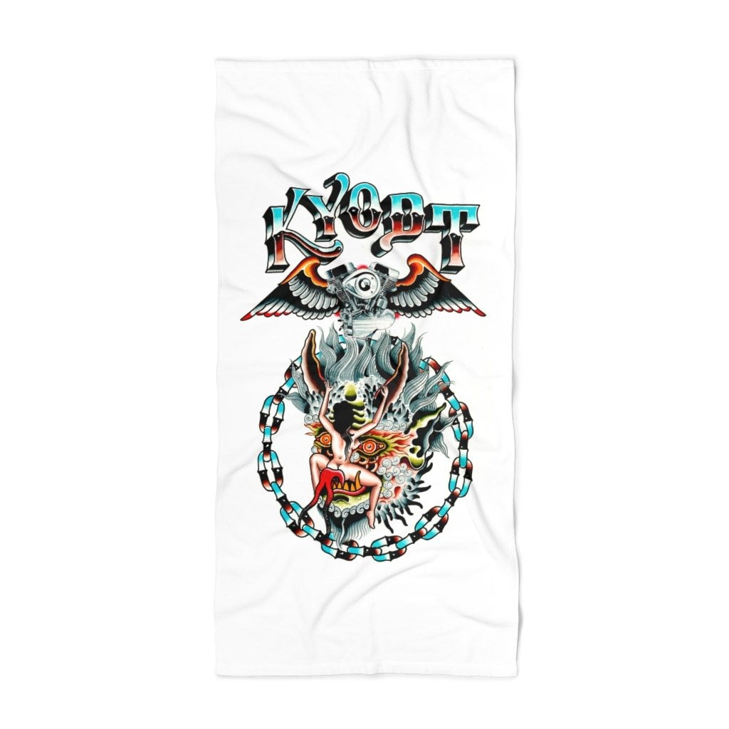 Speed Demon Beach Towel