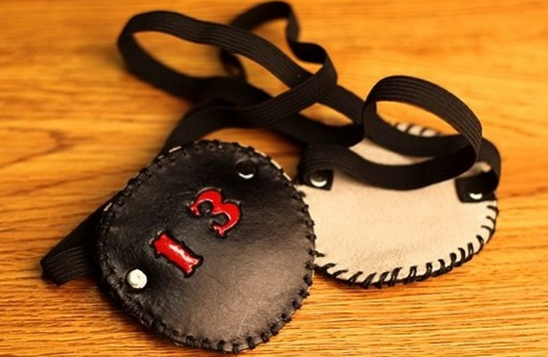 Custom Leather Eye Patch