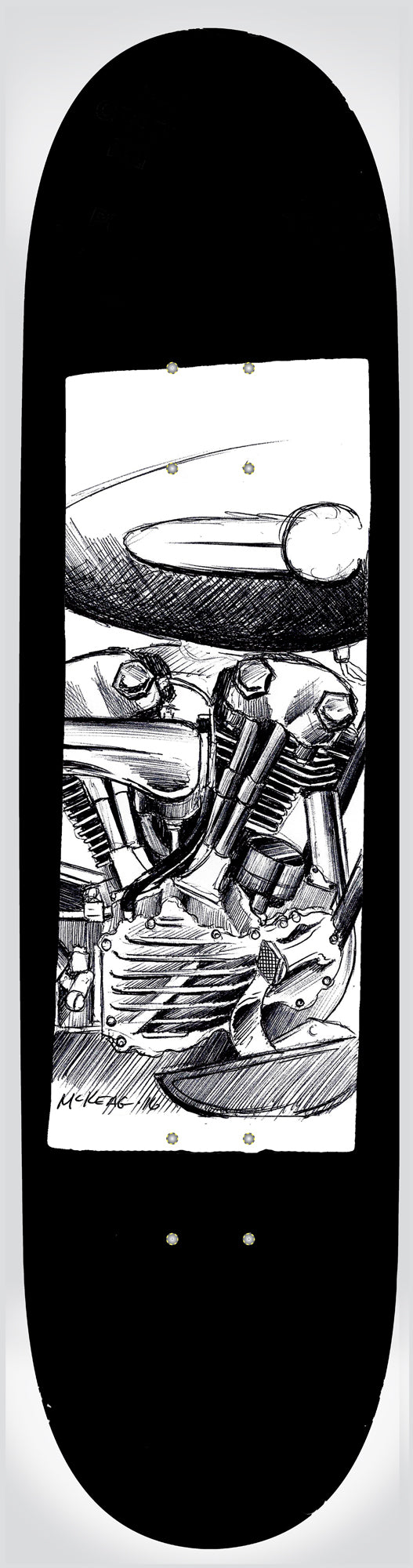 Knucklehead Deck- Black