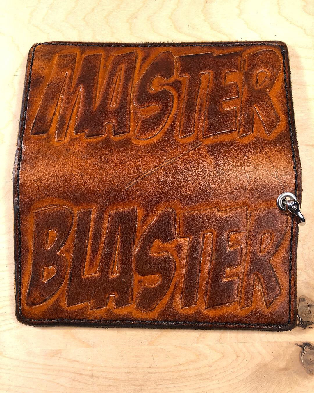 Custom Leather Embossed Long Wallet