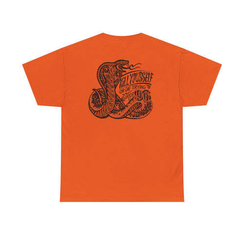 COBRA WHITE OR ORANGE T-SHIRT