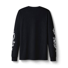 ANTISOCIAL black/ navy long sleeve