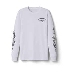 ANTISOCIAL  white/ ash/ pink long sleeve