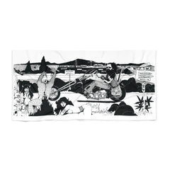 Outlaw Highway Beach Towel