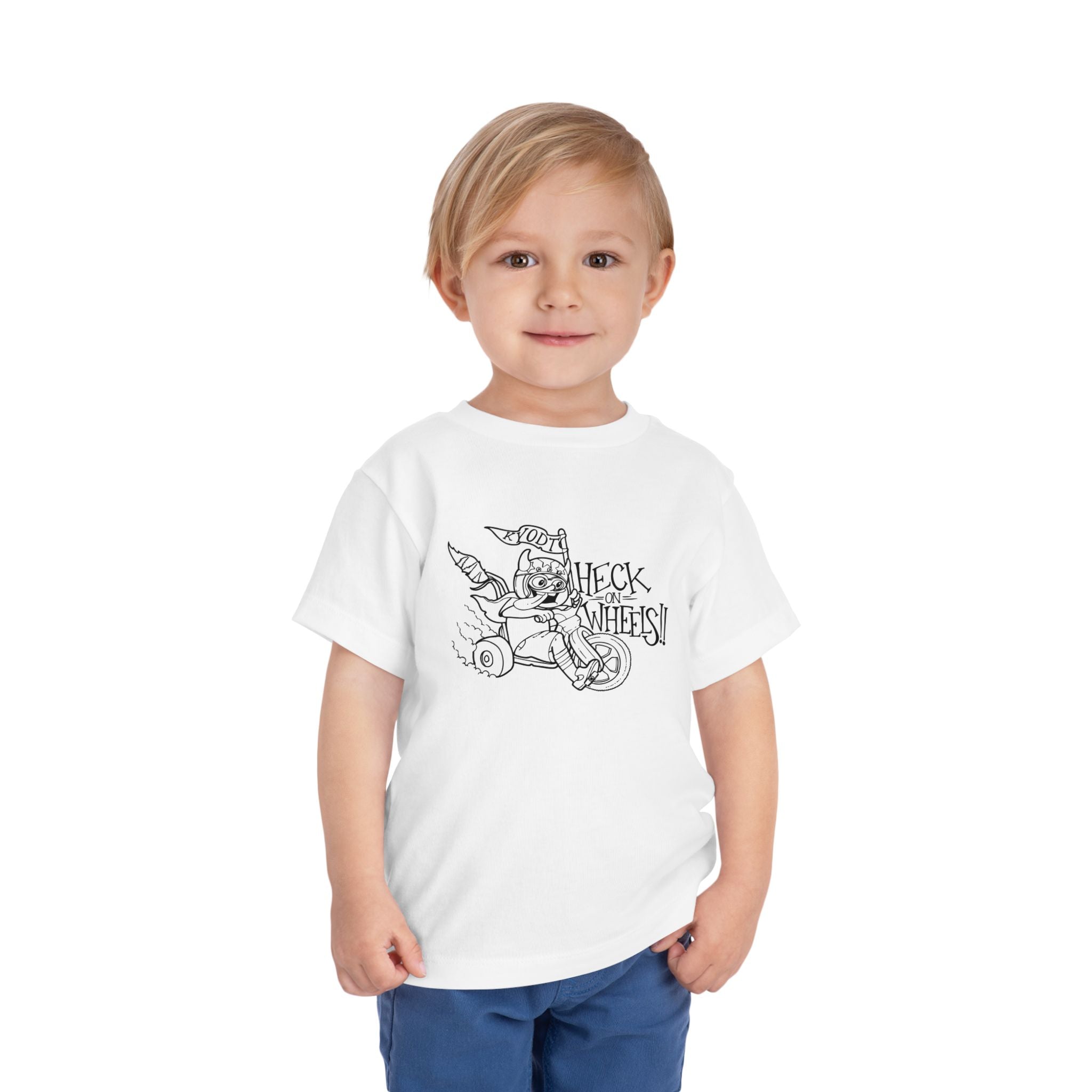 HECK ON WHEELS Toddler Short Sleeve Tee