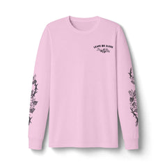 ANTISOCIAL  white/ ash/ pink long sleeve