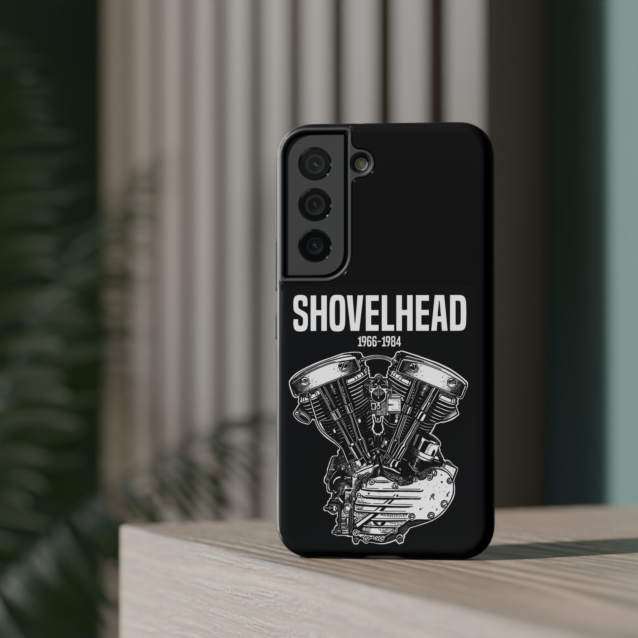 "SHOVELHEAD MOTOR"  Impact-Resistant Phone Case