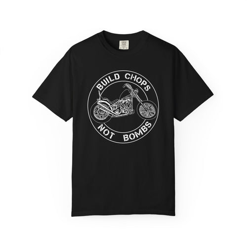 BUILD CHOPS NOT BOMBS  T-Shirt
