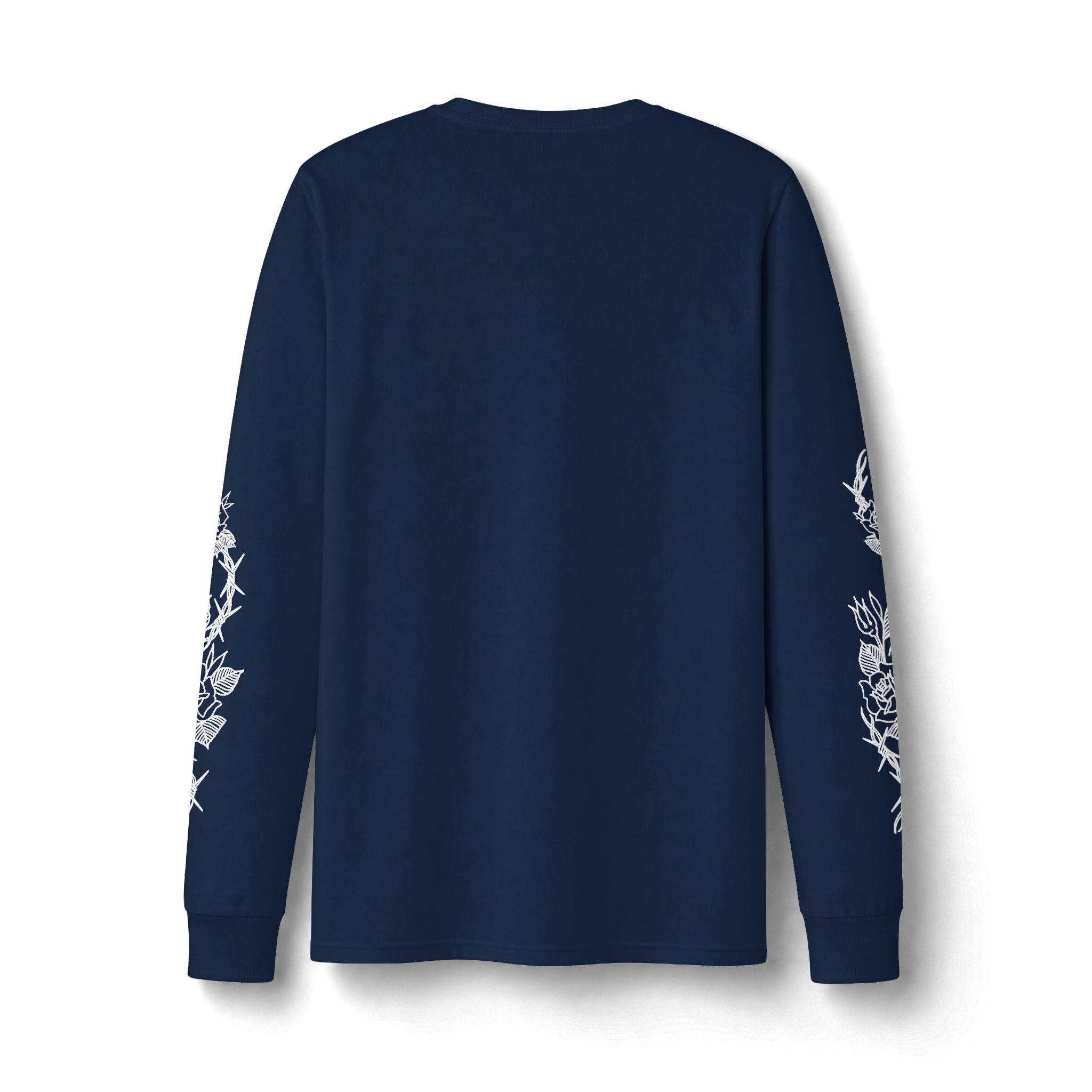 ANTISOCIAL black/ navy long sleeve