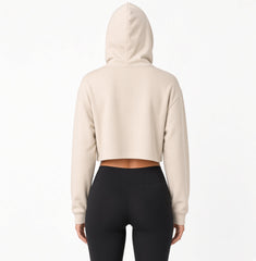 THIS WOLF BITES WOMENS CROPPED HOODIE