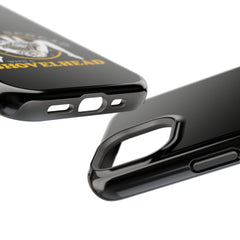 "Make 'Em Spread with a Shovelhead" phone case