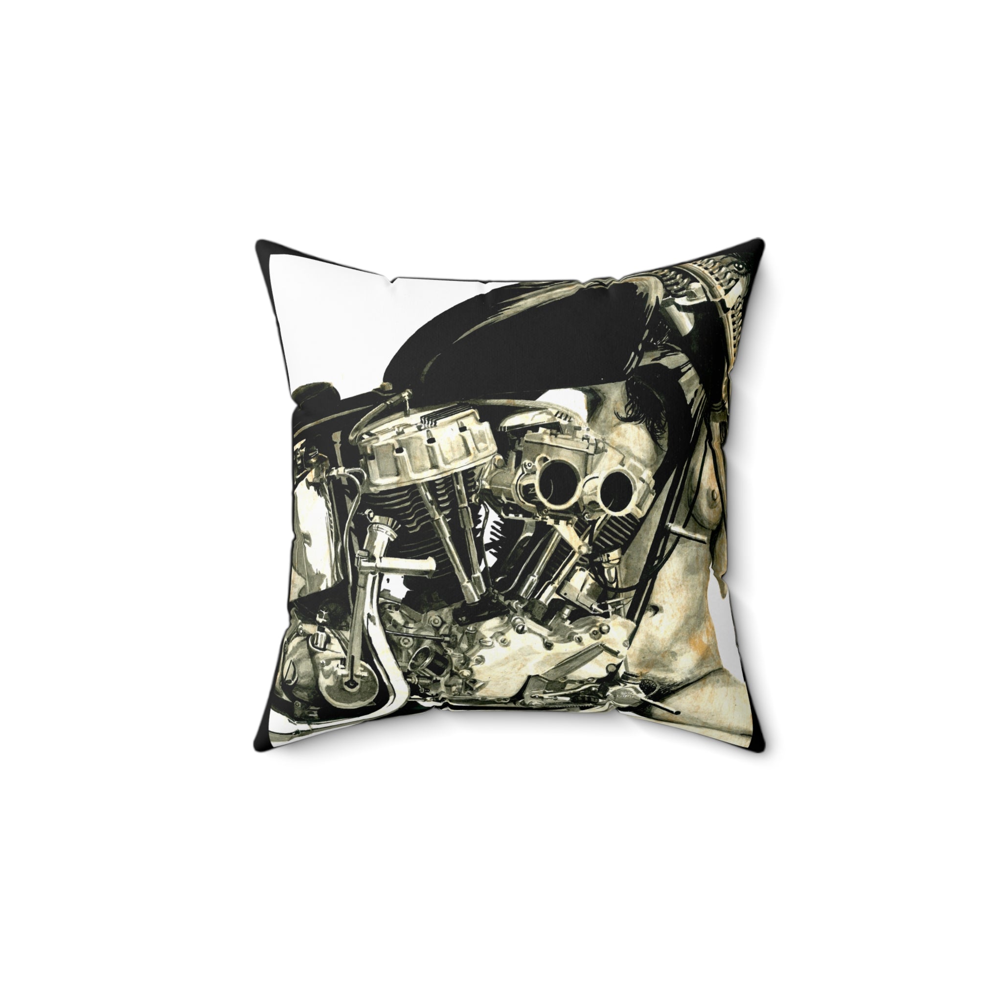 Peek a Boo Square Pillow