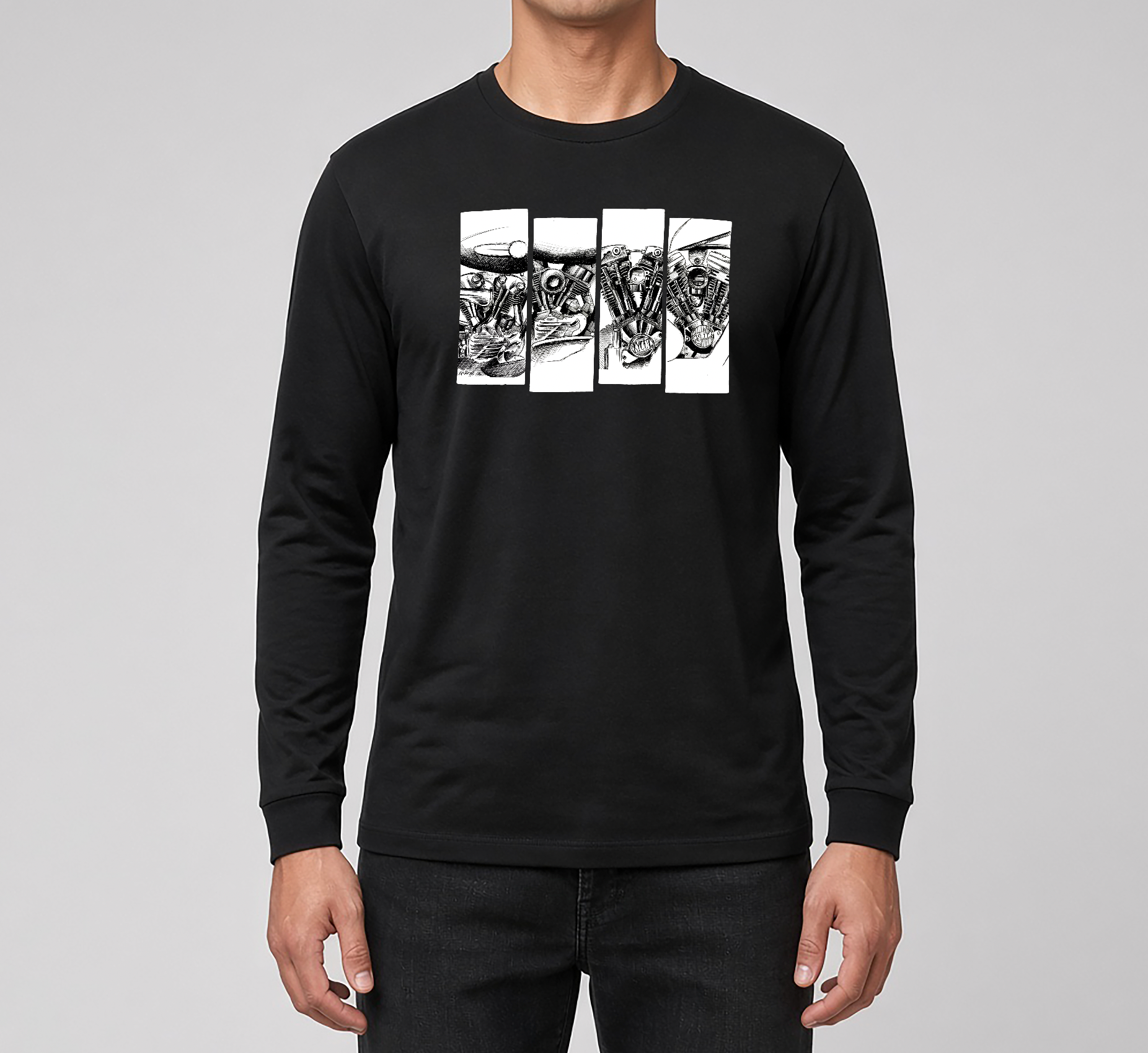 GIMMIE GIMMIE GIMMIE long sleeve t shirt