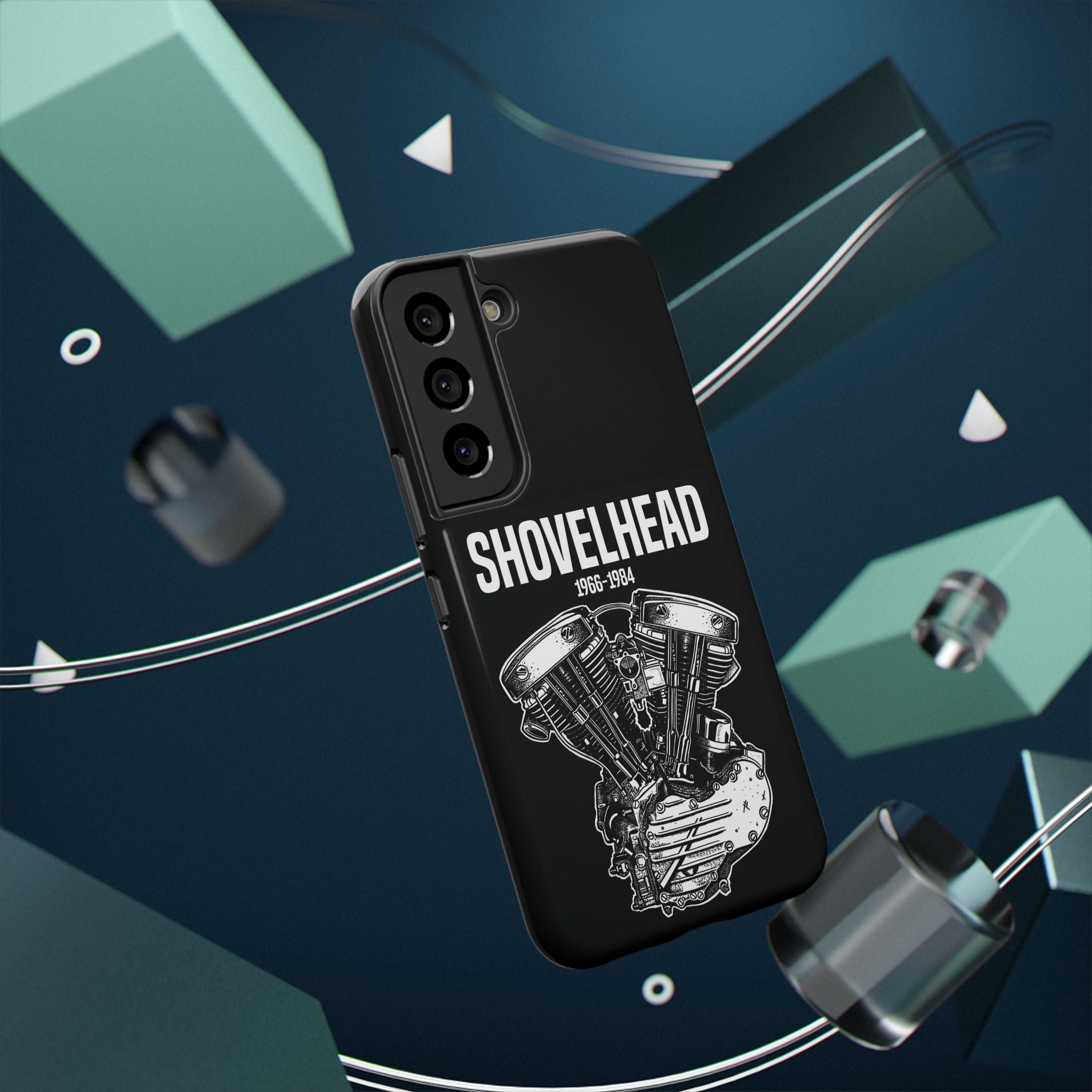 "SHOVELHEAD MOTOR"  Impact-Resistant Phone Case
