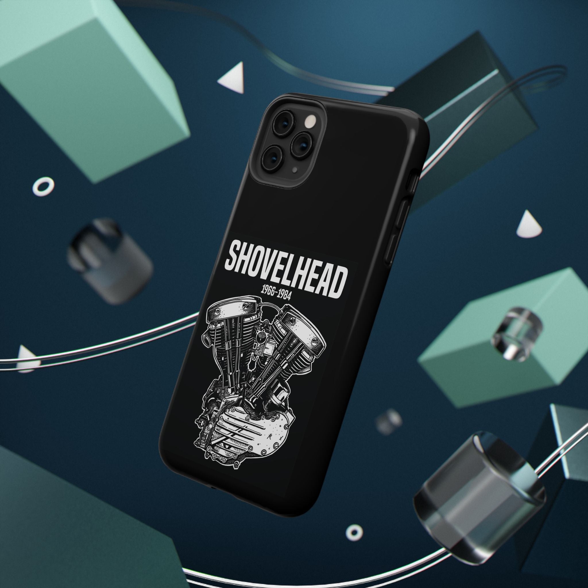 "SHOVELHEAD MOTOR"  Impact-Resistant Phone Case