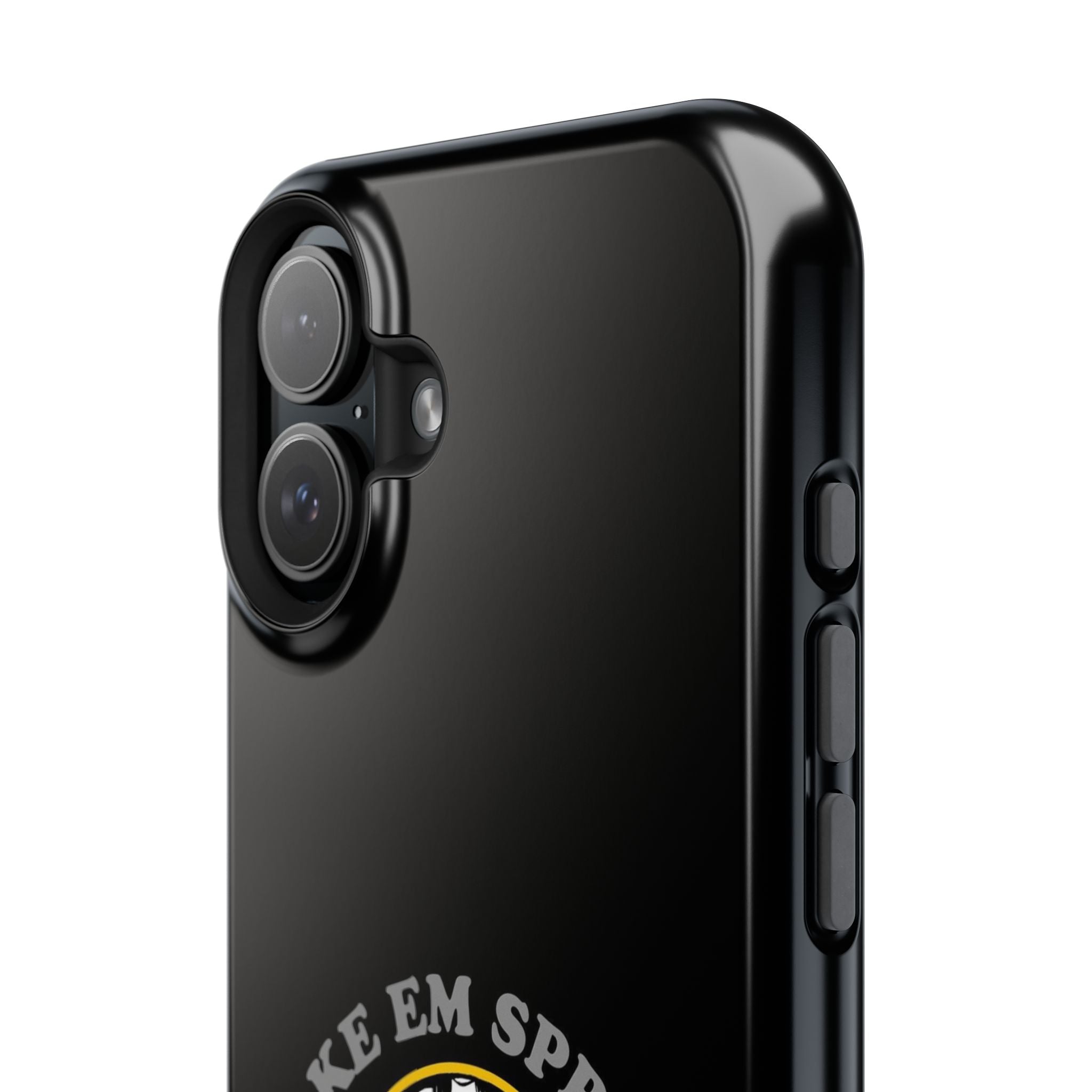 "Make 'Em Spread with a Shovelhead" phone case