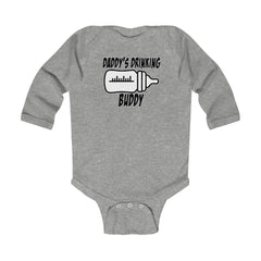 DADDY'S DRINKING BUDDY  Infant Long Sleeve Bodysuit