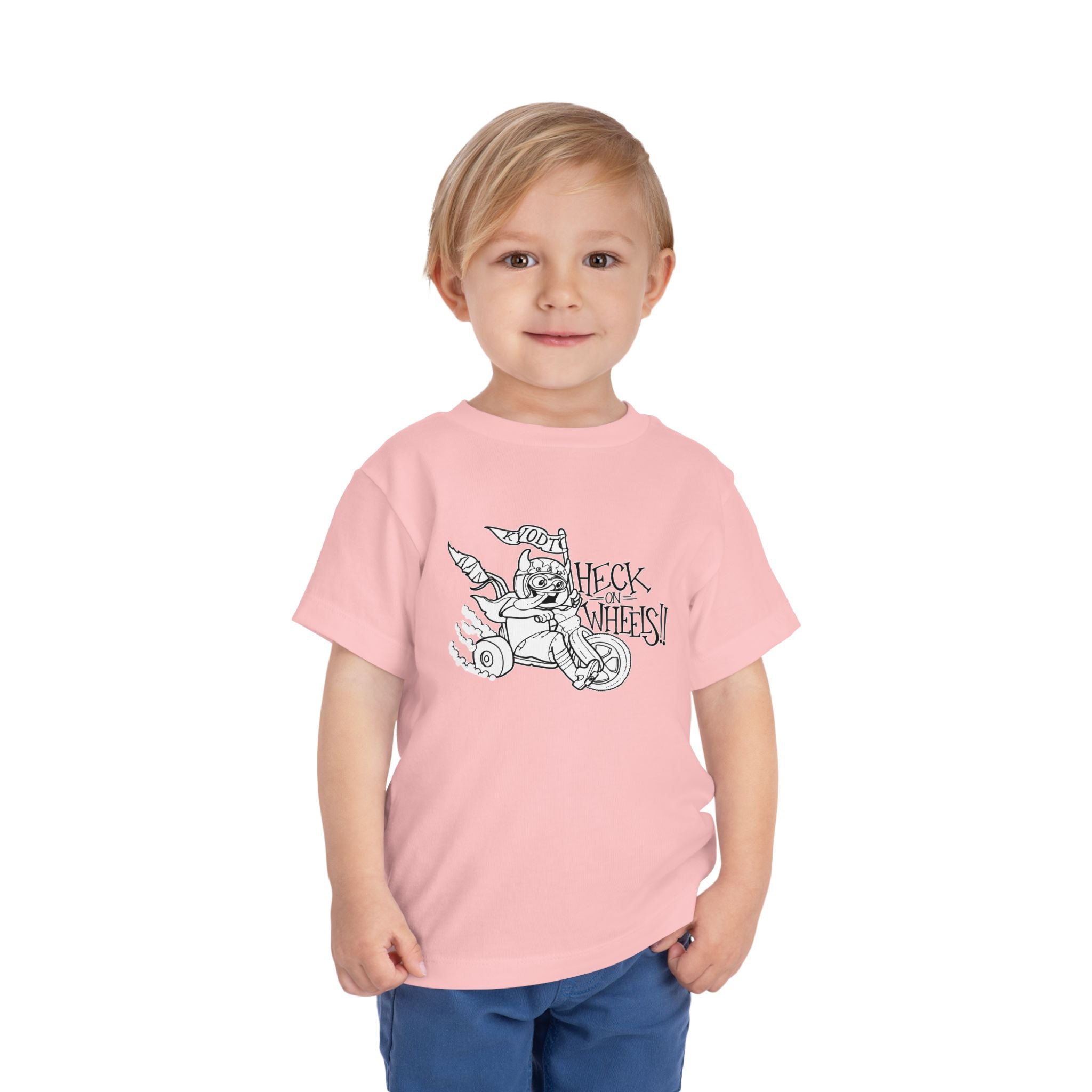 HECK ON WHEELS Toddler Short Sleeve Tee