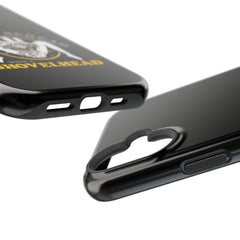 "Make 'Em Spread with a Shovelhead" phone case