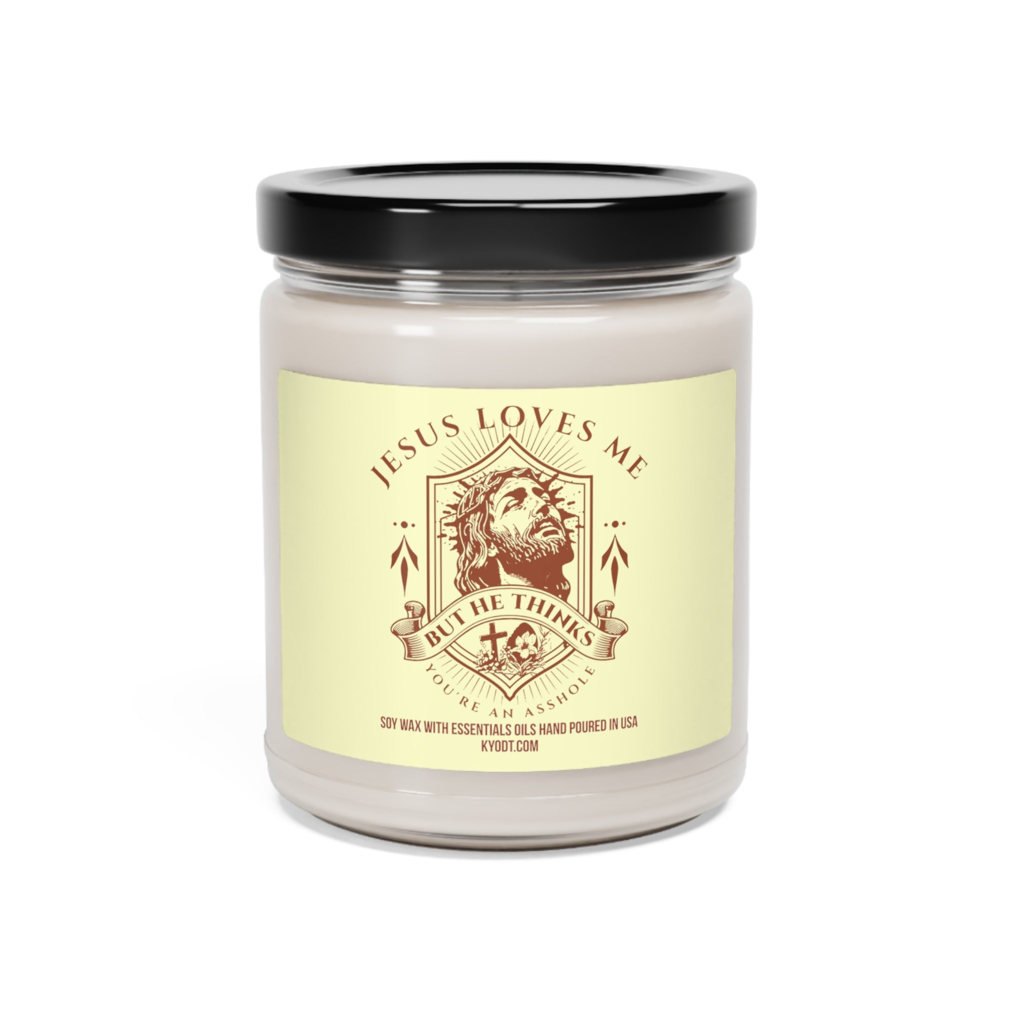 Jesus Loves Me Hand-Poured Candle
