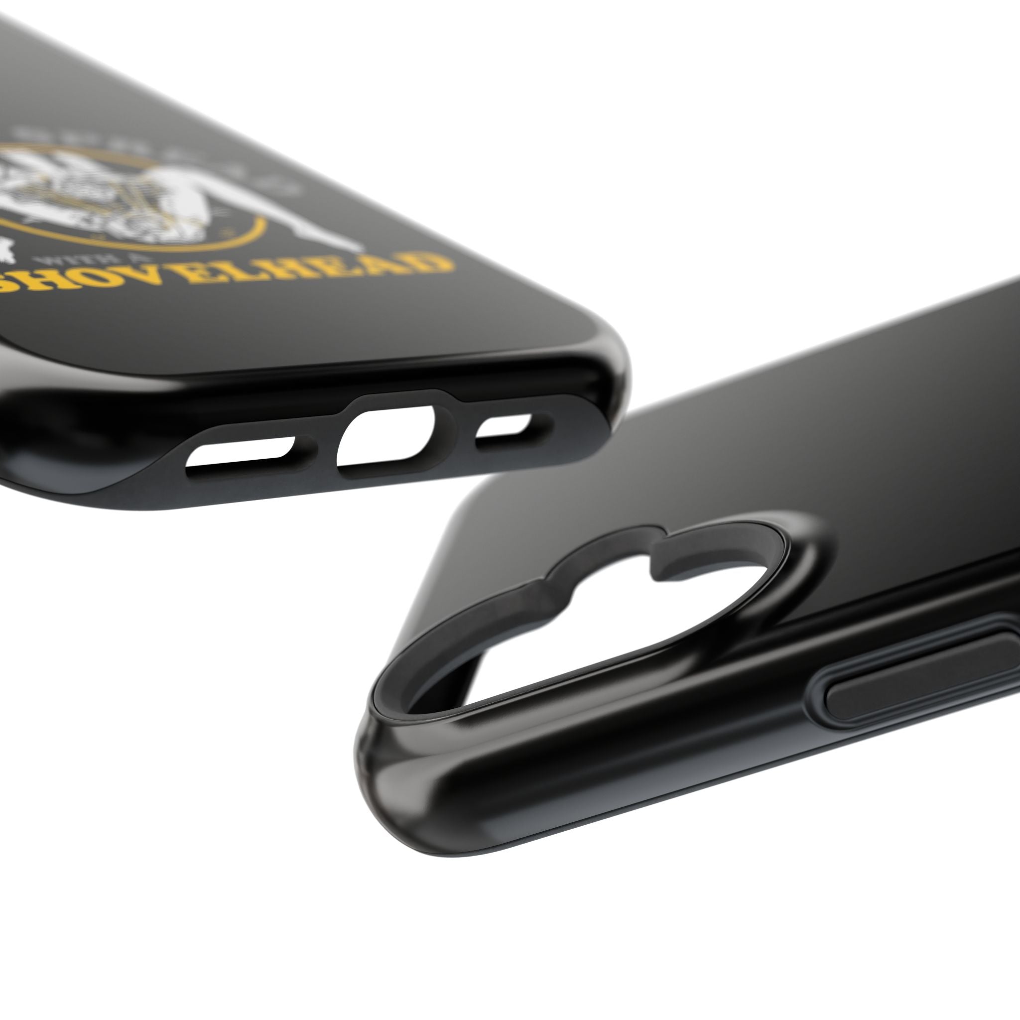"Make 'Em Spread with a Shovelhead" phone case