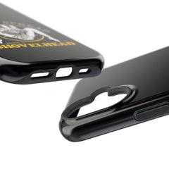 "Make 'Em Spread with a Shovelhead" phone case