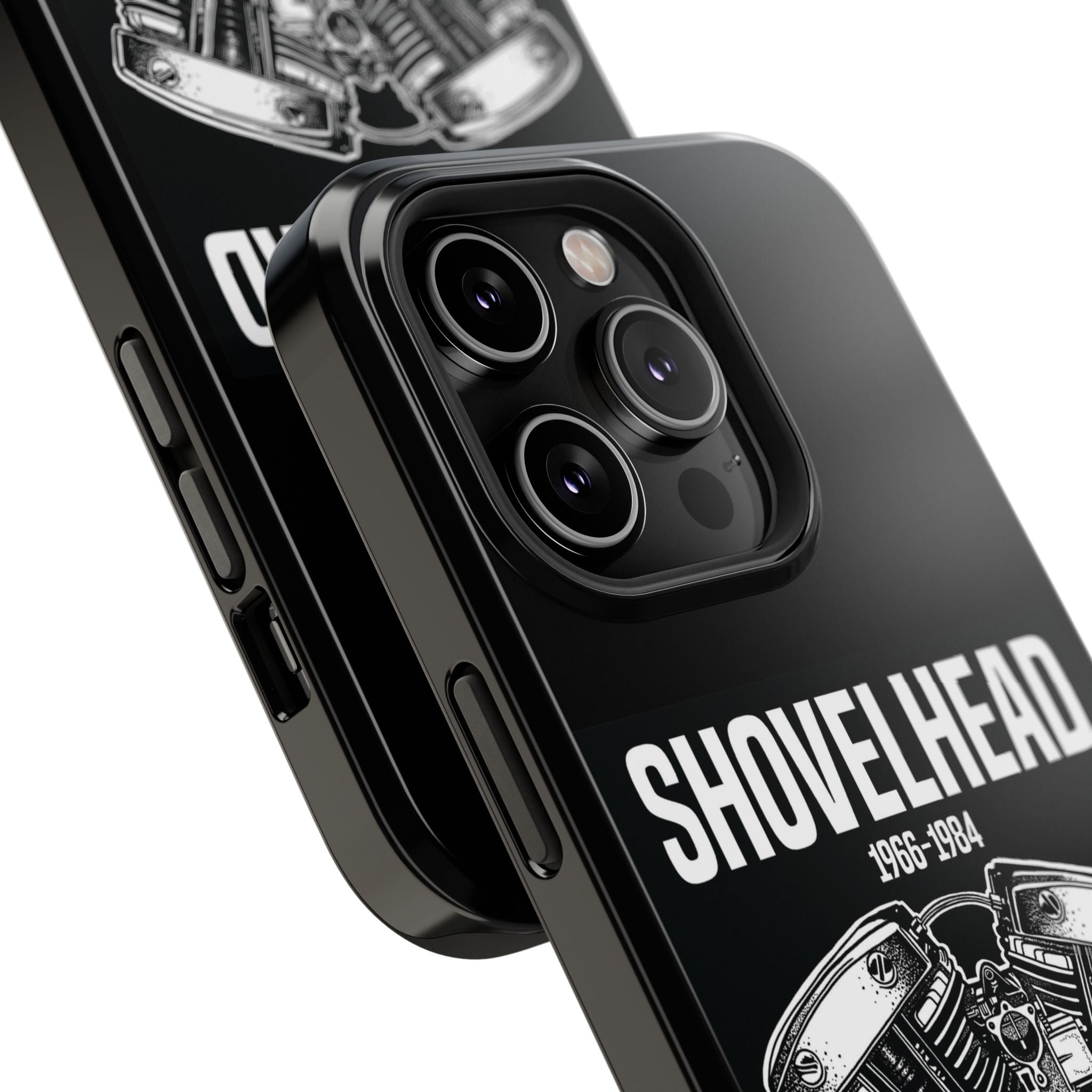 "SHOVELHEAD MOTOR"  Impact-Resistant Phone Case