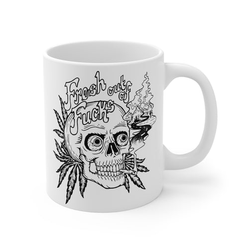 Fresh Out of Fucks Coffee Mug