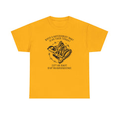 GOVERNMENT BOOTS HIGH VISIBILITY COLORS  mens tee