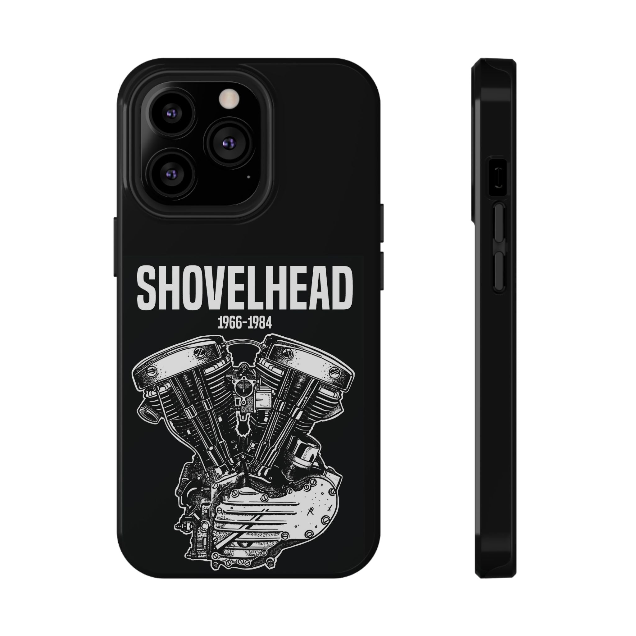 "SHOVELHEAD MOTOR"  Impact-Resistant Phone Case