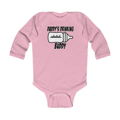 DADDY'S DRINKING BUDDY  Infant Long Sleeve Bodysuit