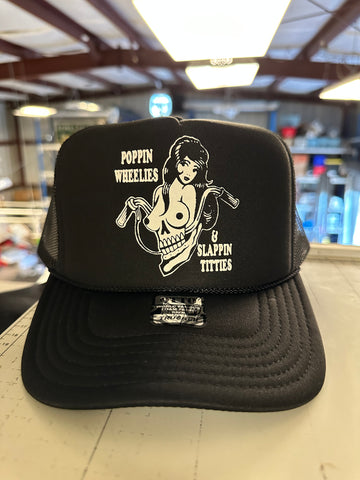 Poppin Wheelies Hat
