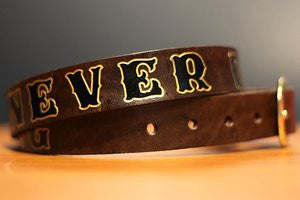 Custom Leather Belt